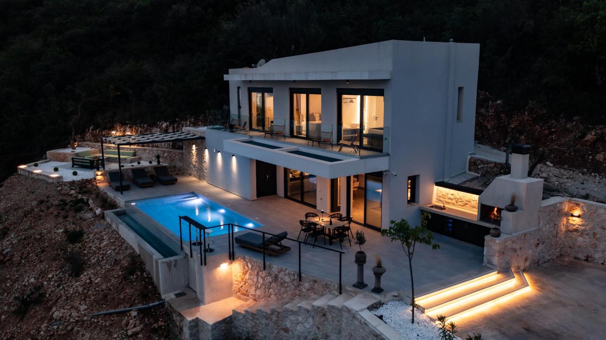 Pantea Luxury Villa فاسيليكي المظهر الخارجي الصورة